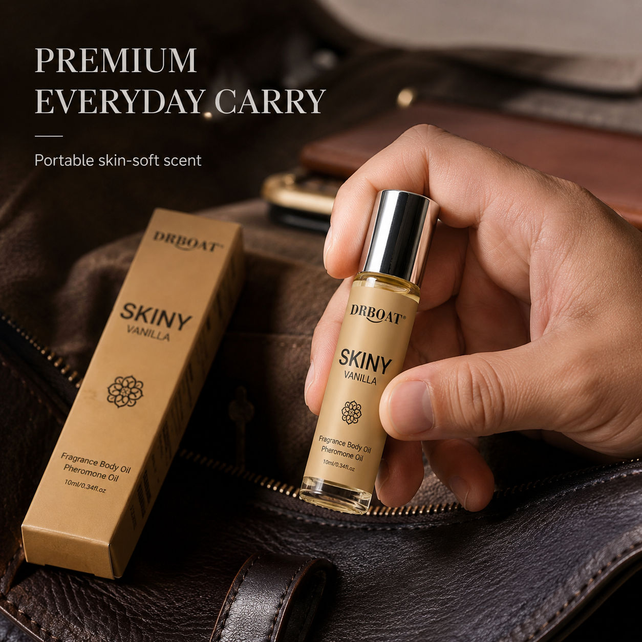 Perfume Alcohol Fragrance - Huile parfumée en roll-on pour hommes,
