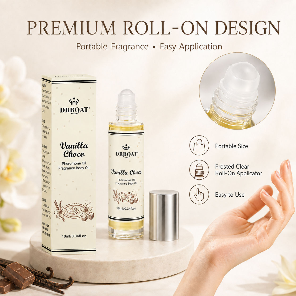 Perfume Fragrance Oil - Huile de parfum en roll-on pour