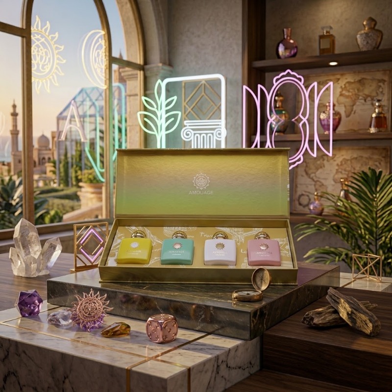 The Collection Perfume Fragrance - Coffret cadeau de parfums AMOUAGE 30ML