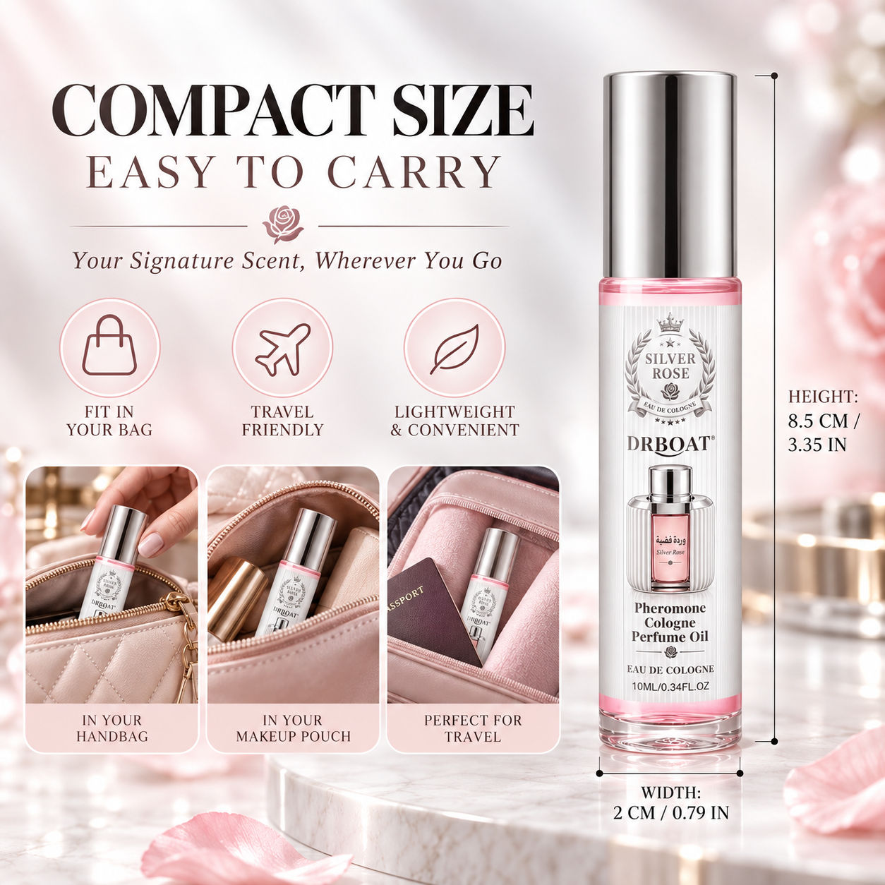 Huile de parfum en roll-on Sil - Perfume Fragrance Concentration avis et prix
