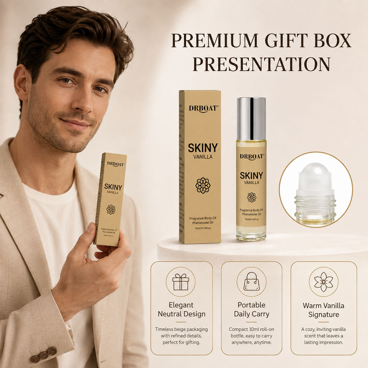 Huile parfumée en roll-on pour - Perfume Alcohol Fragrance avis et prix
