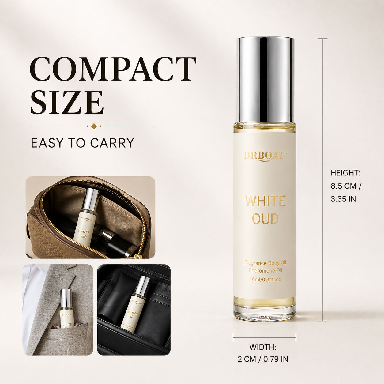 Parfum en roll-on pour hommes, - Perfume Alcohol Fragrance avis et prix