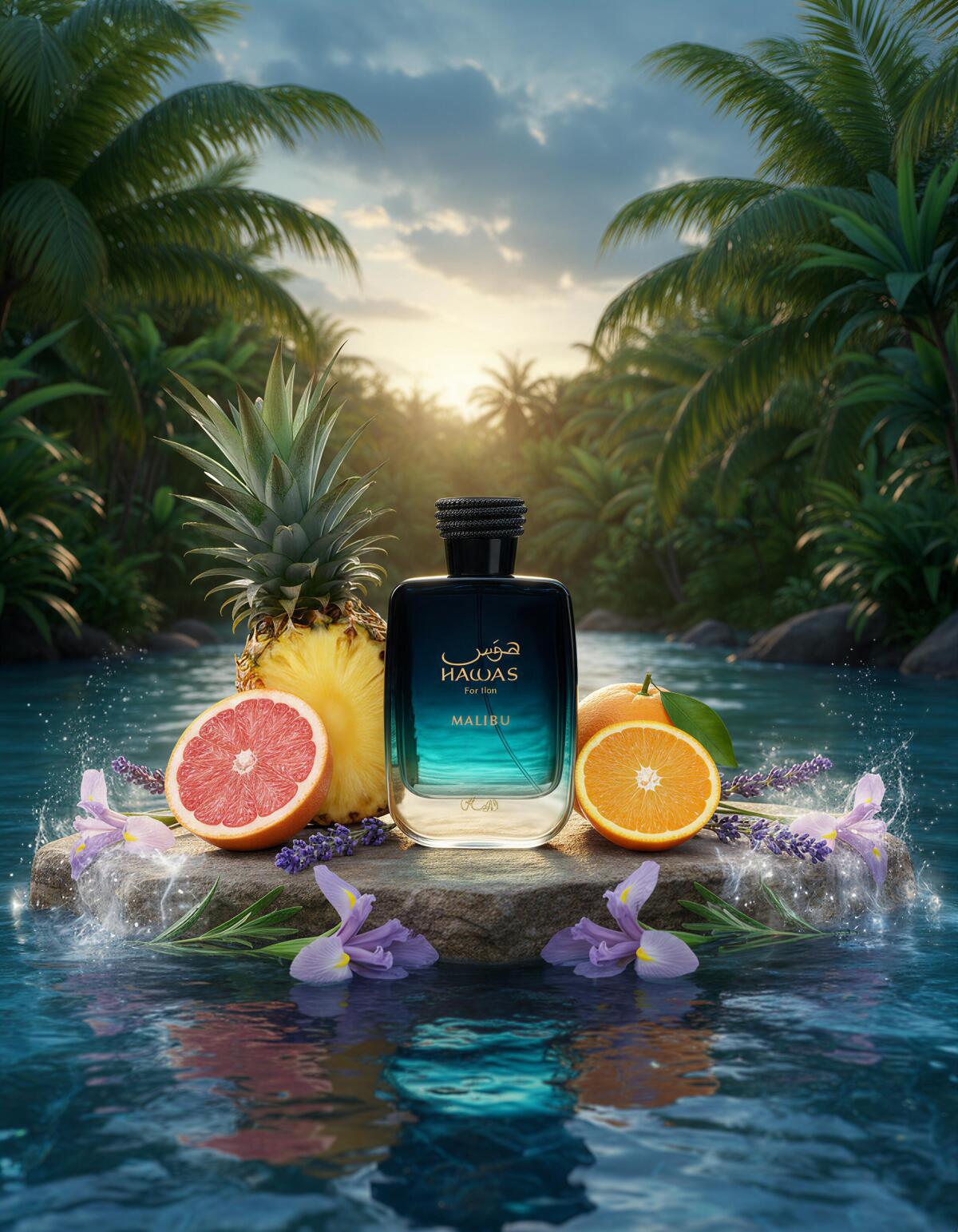 Rasasi Hawas Malibu Pour Homme - Perfume Fragrance Concentration avis et prix