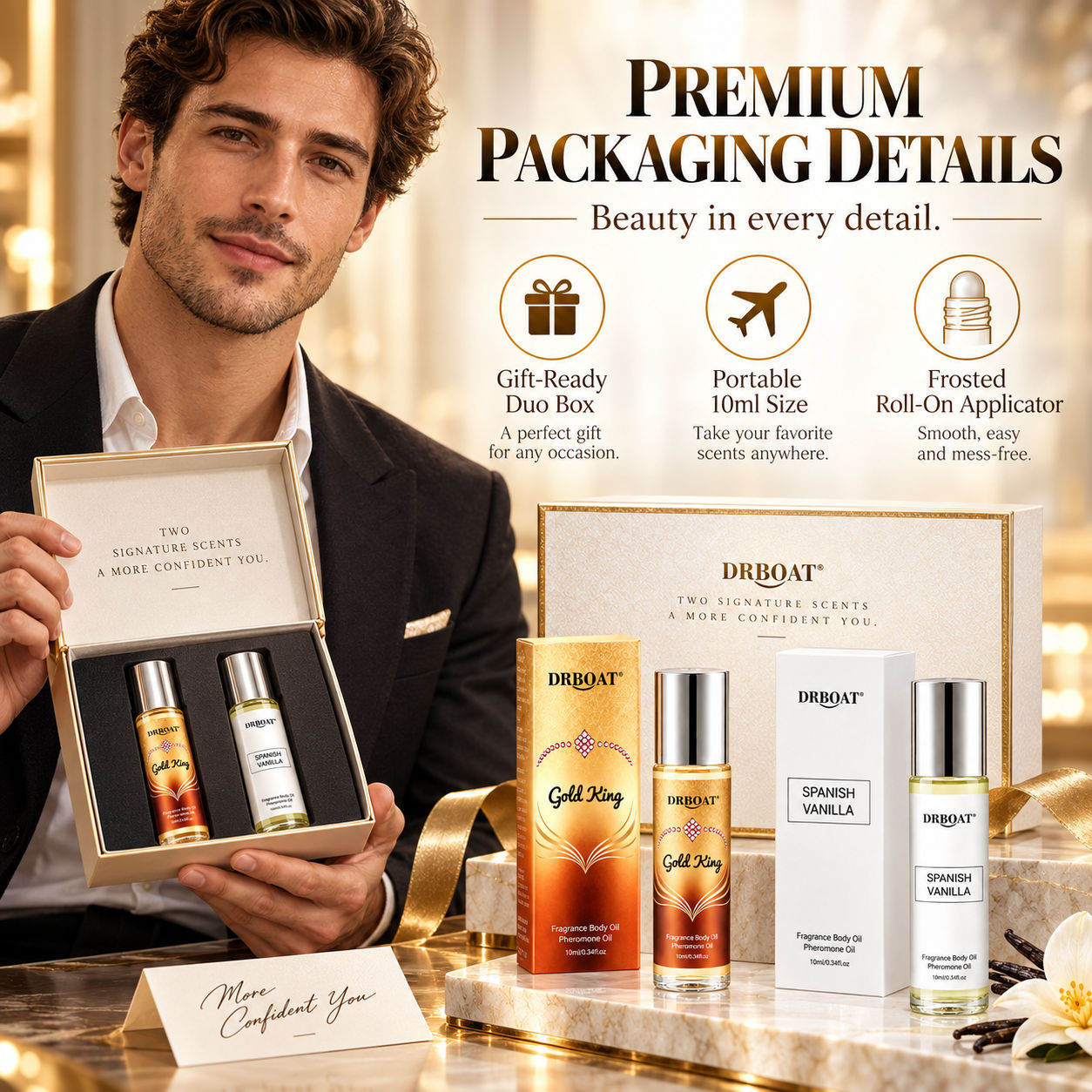 Kit de parfum en roll-on Duo p - Perfume Alcohol Fragrance avis et prix