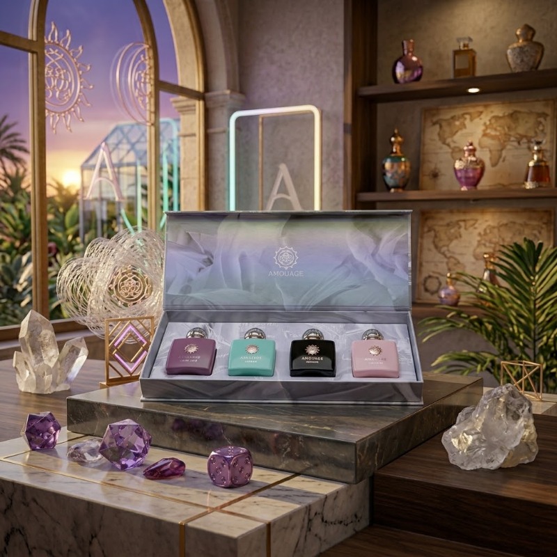 Coffret cadeau de parfums AMOU - The Collection Perfume Fragrance avis et prix