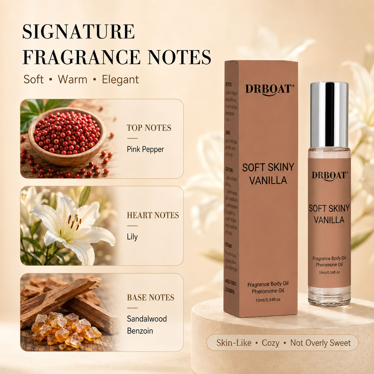 Huile parfumée en roll-on pour - Perfume Fragrance Oil avis et prix