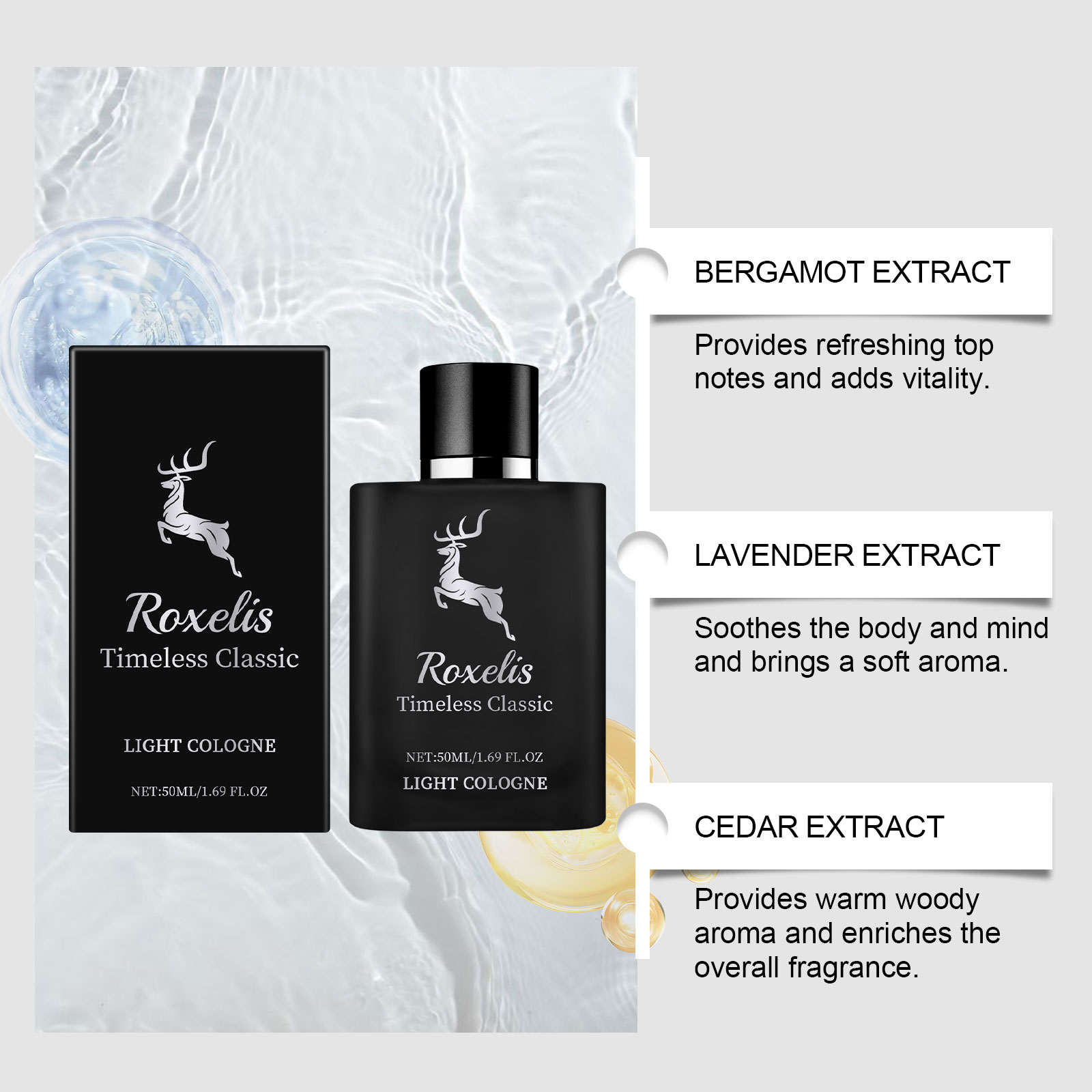 Charm Classic Cologne pour hom - Perfume Alcohol Fragrance avis et prix