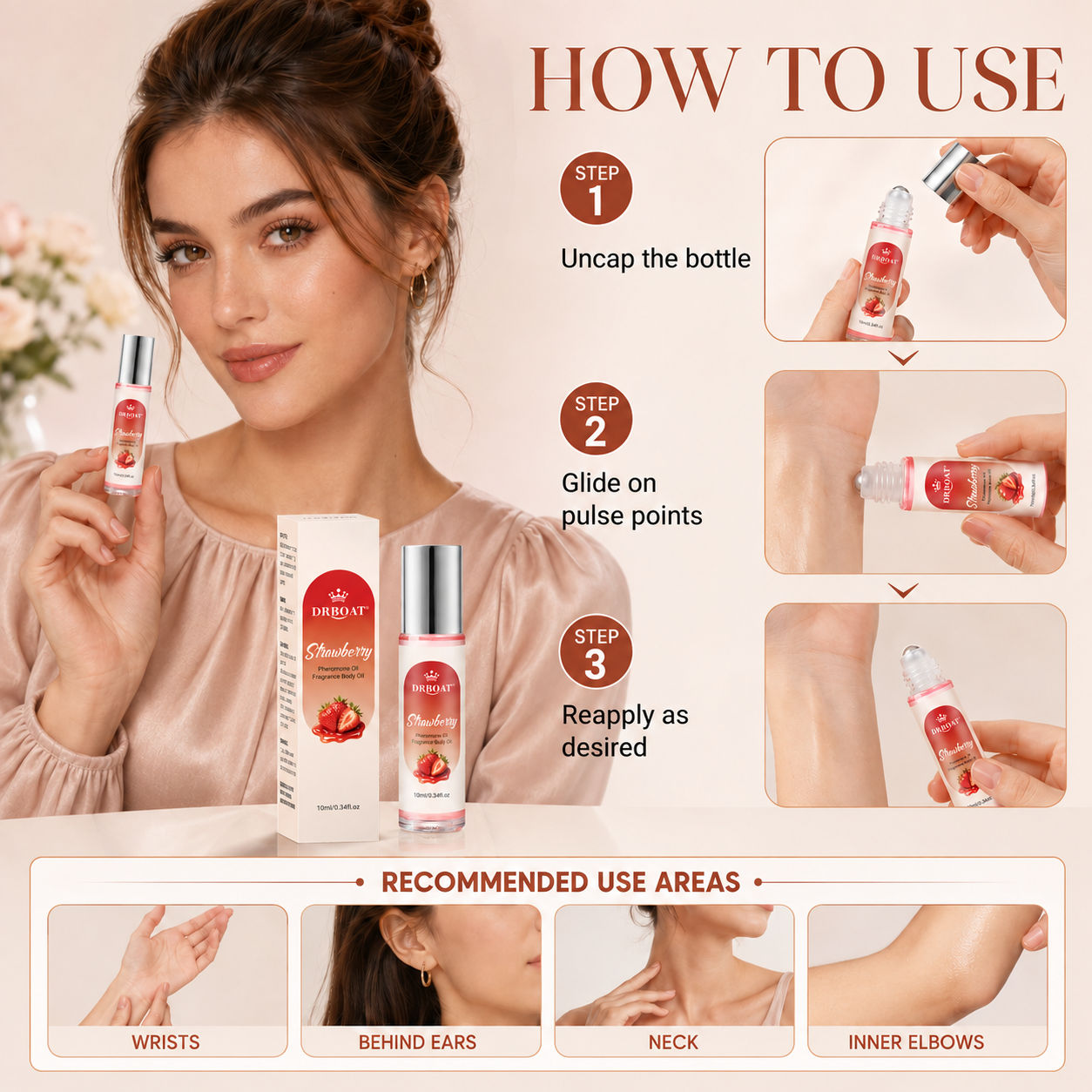 Huile de parfum en roll-on à l - Perfume Fragrance Oil avis et prix